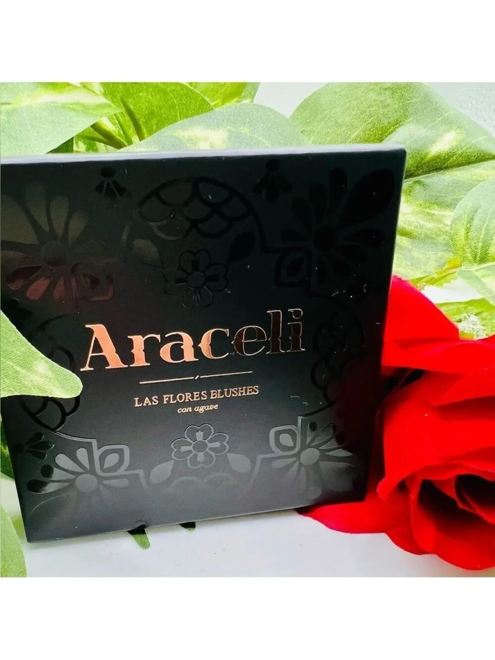 Araceli Las Flores Blushes in Dahlia & Laclia